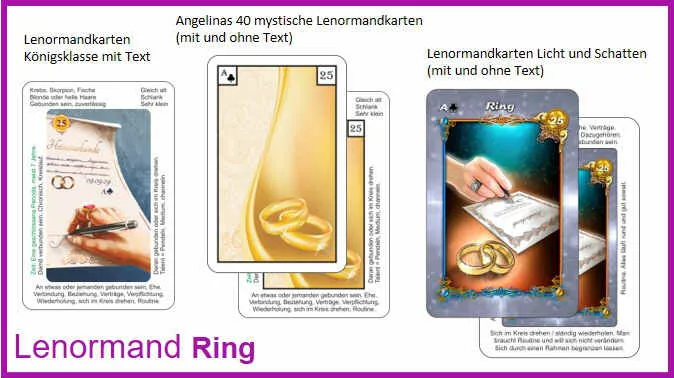 Lenormand Ring - Kartendeck