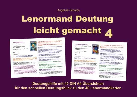 Lenormand Deutung leicht gemacht Teil 4