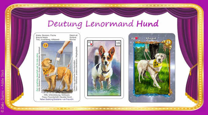 Lenormand Hund