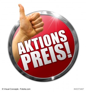 Aktionspreis! Button