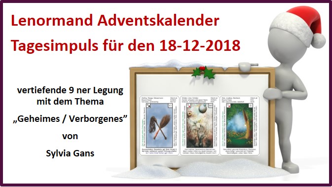 Lenormand Adventskalender 18-12-2018