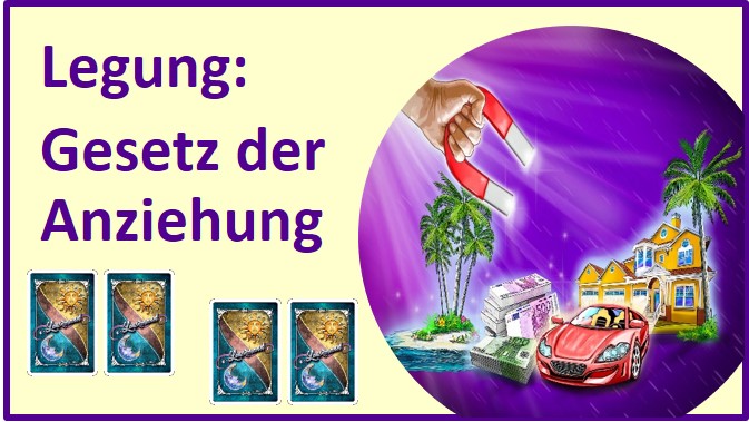 Legung Gesetz der Anziehung