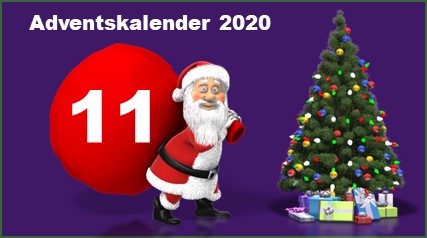 Adventskalendertuer 11 in 2020