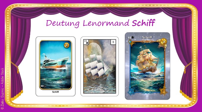 Lenormand Schiff Bedeutungen