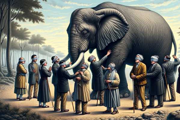 Der Elefant und die Blinden