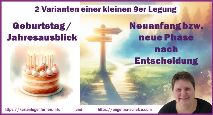 Kartenlegung Geburtstag Neubeginn Jahresausblick